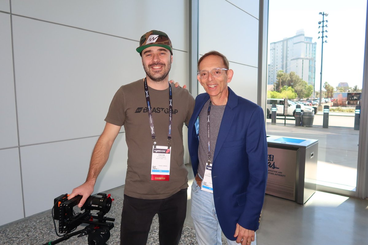 After 10 years working together, I finally met the Creator/President/CEO  of <a href="/beastgrip/">Beastgrip Co</a> ! It seems I was using his equipment before folks in my industry even knew I could shoot broadcast quality stories on my phone. I am thankful for Vadym!