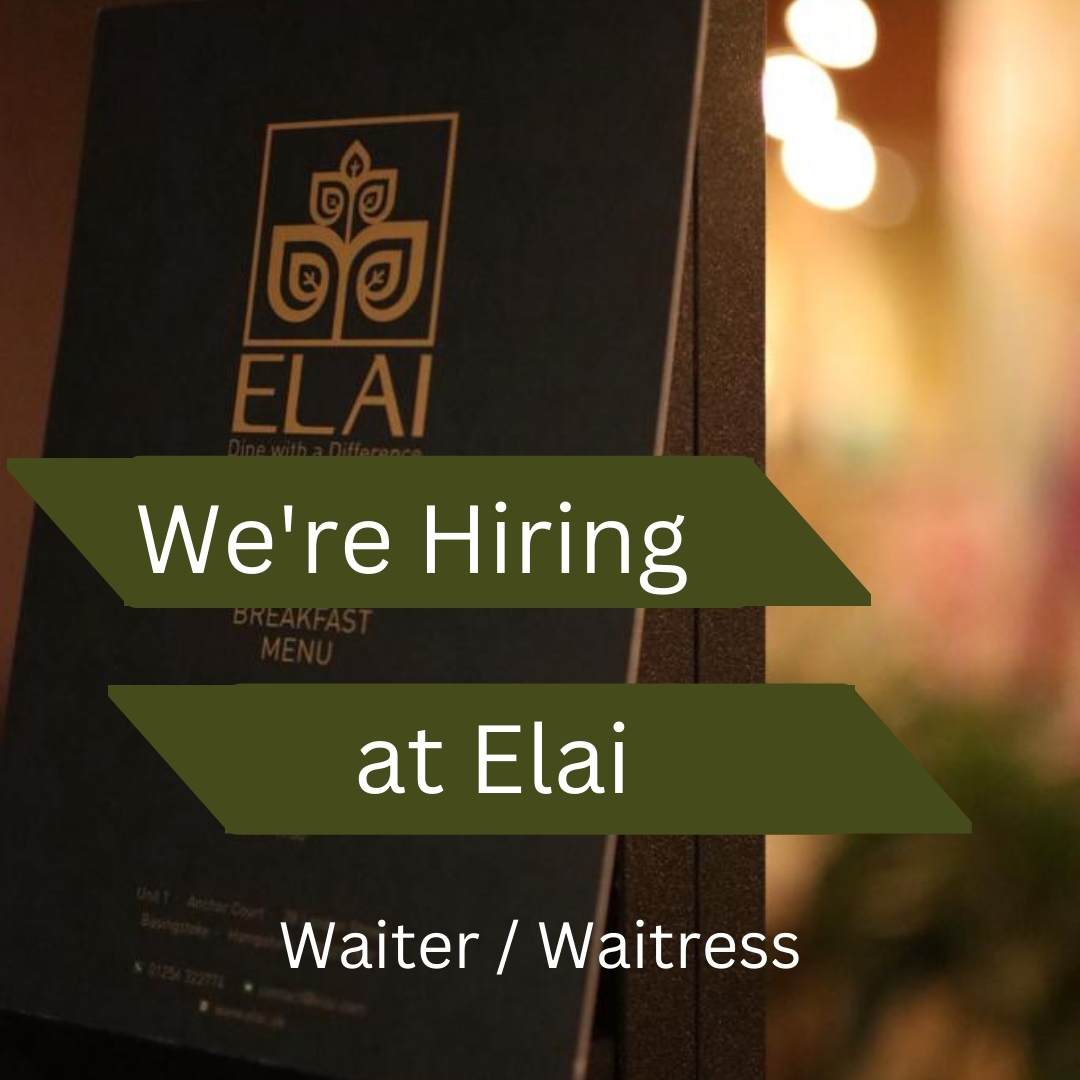 elai_uk's tweet photo. Elai Basingstoke is looking for enthusiastic individuals to fill part-time and weekend roles as Waiters. Freshers &amp; students encouraged to apply! 
📷Competitive salary and benefits
Please email your CV to contact(AT)https://t.co/B529pZ9cXA / call 07737114728 for an informal chat https://t.co/8YurRxpTZl