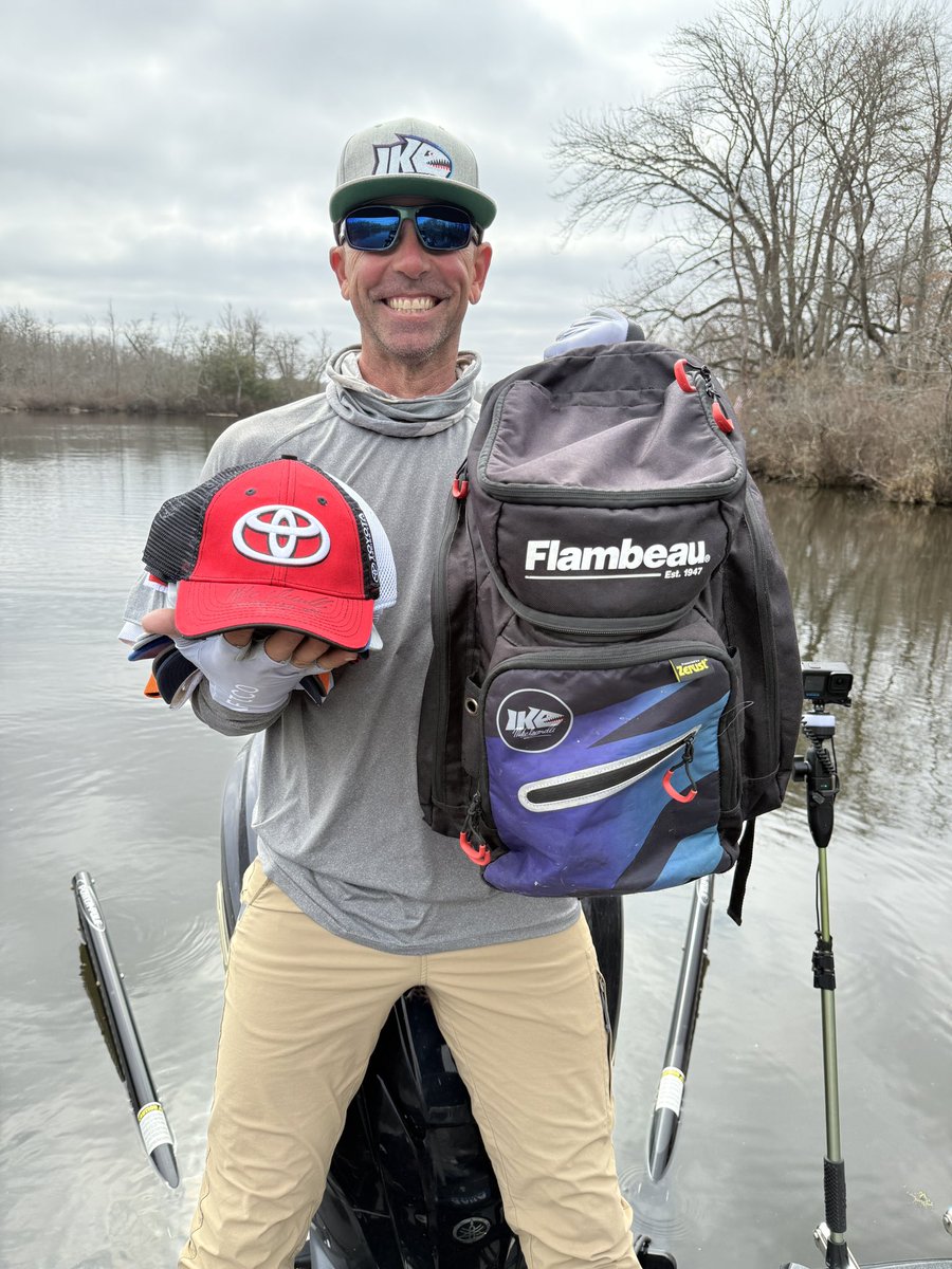 Mike “IKE” Iaconelli (@mike_iaconelli) on Twitter photo Folks at home! This week’s Manic Hat Monday is brought to you by <a href="/flambeauout/">Flambeau Outdoors</a> ! Like their page, comment below and you have a chance to have a SIGNED HAT and an Ike Flambeau Backpack!
***Beware of scammers! We NEVER ask you to click a link or for a credit card!!***
<a href="/Toyota/">Toyota USA</a> | Folks at home! This week’s Manic Hat Monday is brought to you by <a href="/flambeauout/">Flambeau Outdoors</a> ! Like their page, comment below and you have a chance to have a SIGNED HAT and an Ike Flambeau Backpack!
***Beware of scammers! We NEVER ask you to click a link or for a credit card!!***
<a href="/Toyota/">Toyota USA</a> |