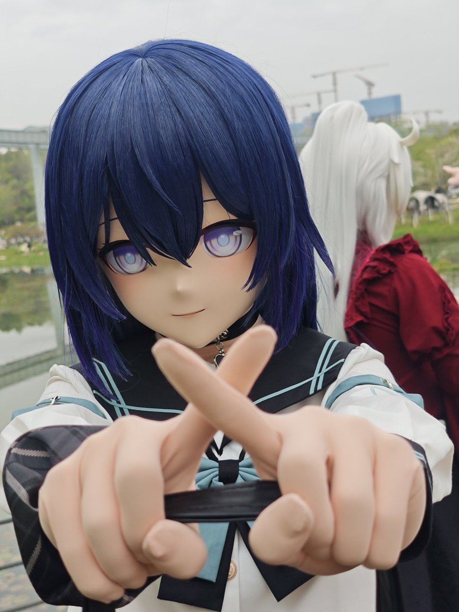 你不准涩涩！
📷：<a href="/Huan___Meng/">雪村葵</a>
#kigurumi #Seele