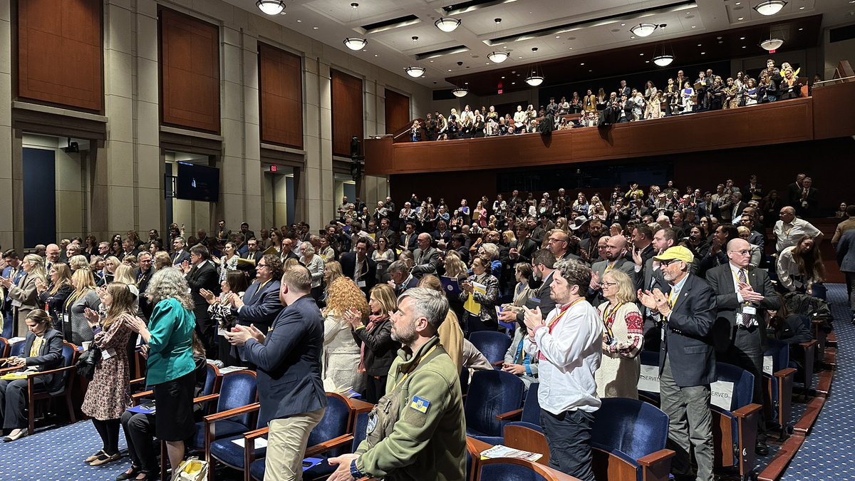 Today, I’m participating in the Ukraine Action Summit in Washington, D.C., alongside 600 dedicated advocates from across the nation. We’re engaging in educational seminars to enhance our advocacy skills, preparing for crucial Capitol Hill meetings over the next two days. Our