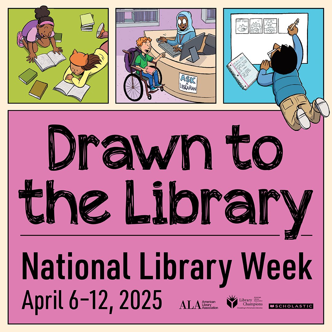 LibraryofMich's tweet image. It&apos;s #NationalLibraryWeek! Celebrate the #MiLibraries across our state that serve the people of #Michigan.