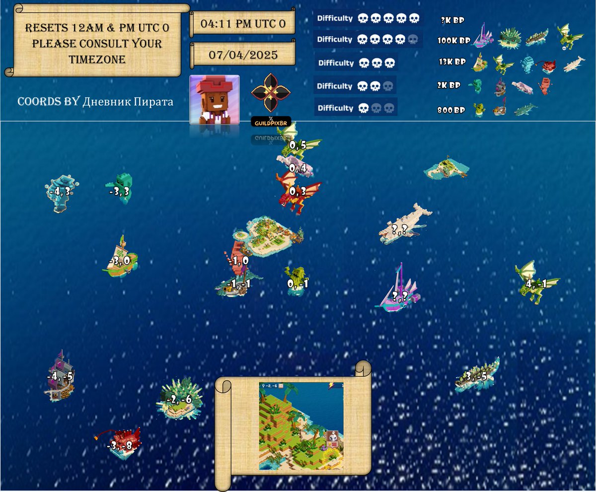 Daily <a href="/PirateNation/">Pirate Nation</a> map, colab with <a href="/dnevnikPirata/">odos</a> and guild Дневник Пирата, design by <a href="/gdumalol/">Gustavo Souza Ferrei</a>