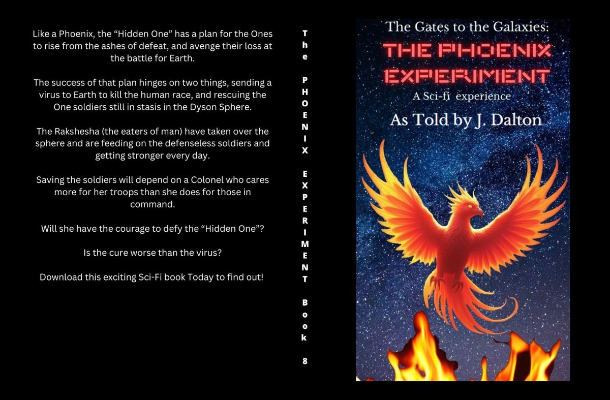 JDaltonAuthor's tweet photo. What happens when you are retired and all alone?

You end up writing 4 &amp; 5 star rated #Scifibooks.

The Phoenix Experiment!
https://t.co/fQGCf8wkbM

Planet of Diamonds
https://t.co/Pua5jkBktN

The Dead Ship
https://t.co/wlSk4HNDNN

#Free w/#Kindleunlimited,
or buy them only $2.99 https://t.co/1iubxkfcSD