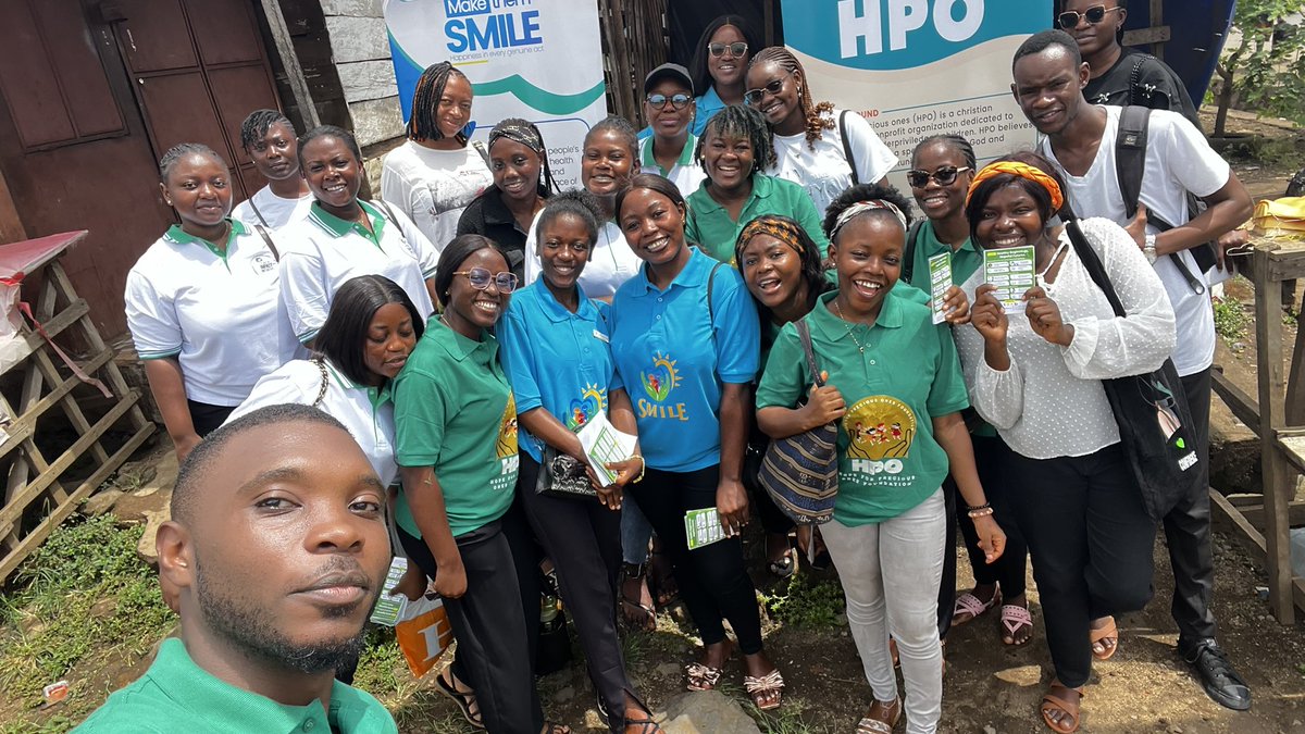 FynSimi's tweet image. We went to Muea, Cameroon , where we reached out to 450 individuals sharing tips to end preventable deaths of mothers and children and to improve overall wellbeing of women preparing to conceive, pregnant women, and postpartum women. Healthy beginnings. #Sdg3 
@MtsFoundation1