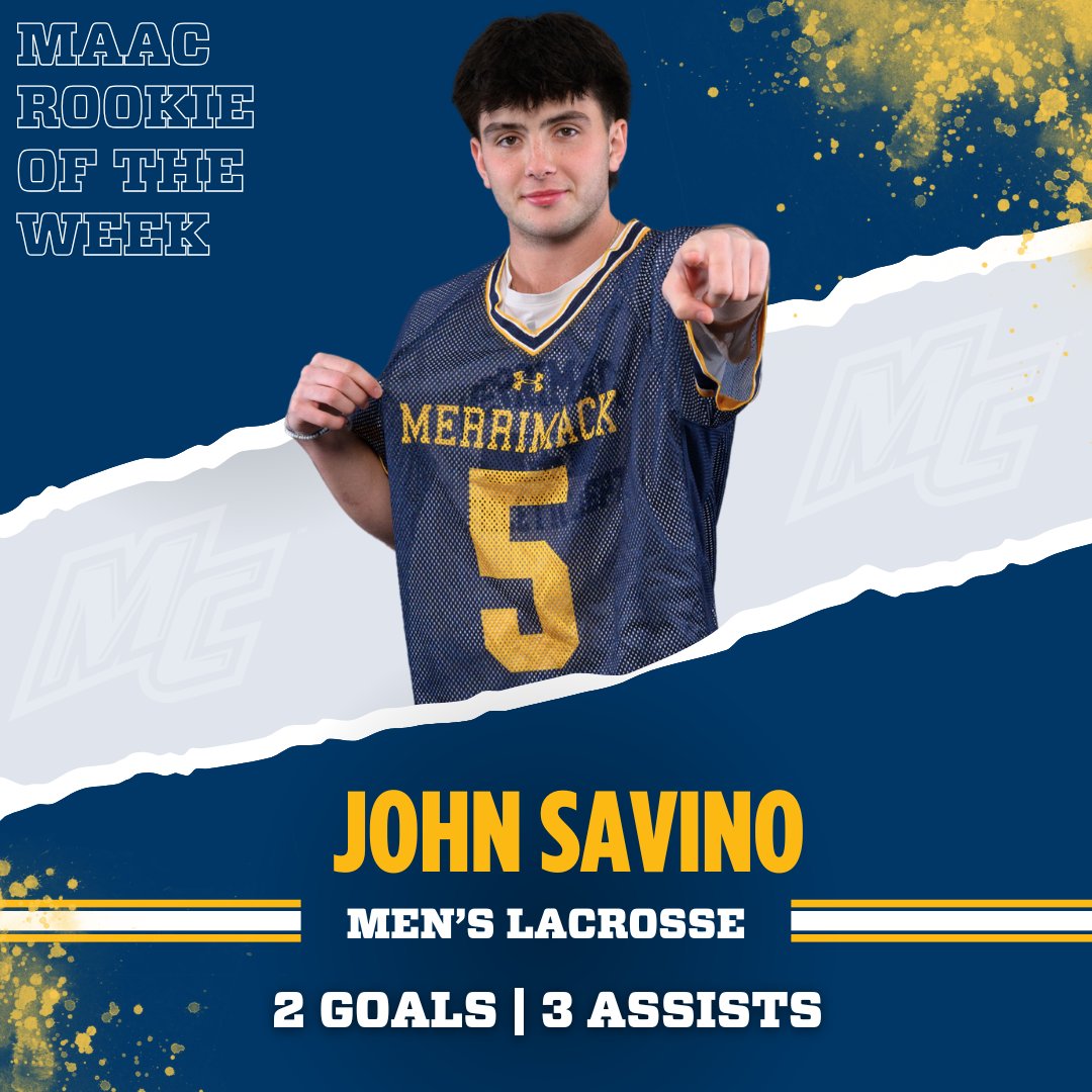 Capping off the winning weekend with some weekly hardware!

Colin Kruger captures MAAC Offensive Player of The Week and John Savino earns his second Rookie of The Week.

Congrats Colin and John!

#GoMack
