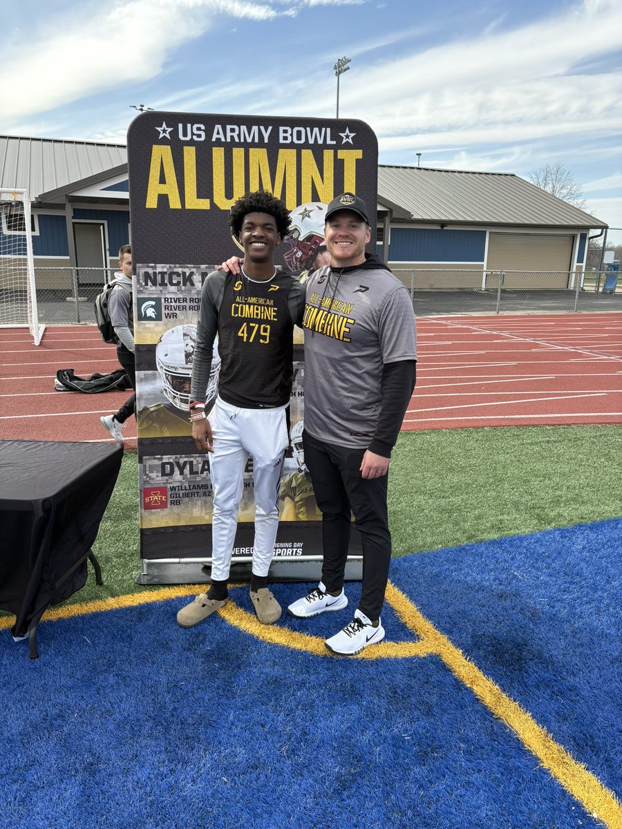KGillespie217's tweet photo. Thanks @CSMITHSDSU @ArmyBowlCombine @SDSports for the opportunity to compete this past weekend in Chicago!!! Top Performer!!!! https://t.co/MlF0H64JUO