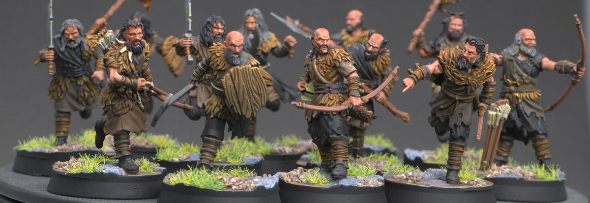 PaintsPirate's tweet photo. #mesb #lotr hill tribesmen https://t.co/VoCM0GvCPg