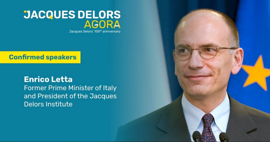 Strategic vision for the future of #Europe.
<a href="/EnricoLetta/">Enrico Letta</a>, Former Prime Minister of #Italy and President <a href="/DelorsInstitute/">Jacques Delors Institute</a>,will take the stage at the #JacquesDelorsAgora2025.

8-11 July #Barcelona
👉 All featured speakers: aeleadership.eu/agora
#AEL,@ScuolaPolitiche &amp; <a href="/AcademieNE/">Académie Notre Europe</a>
