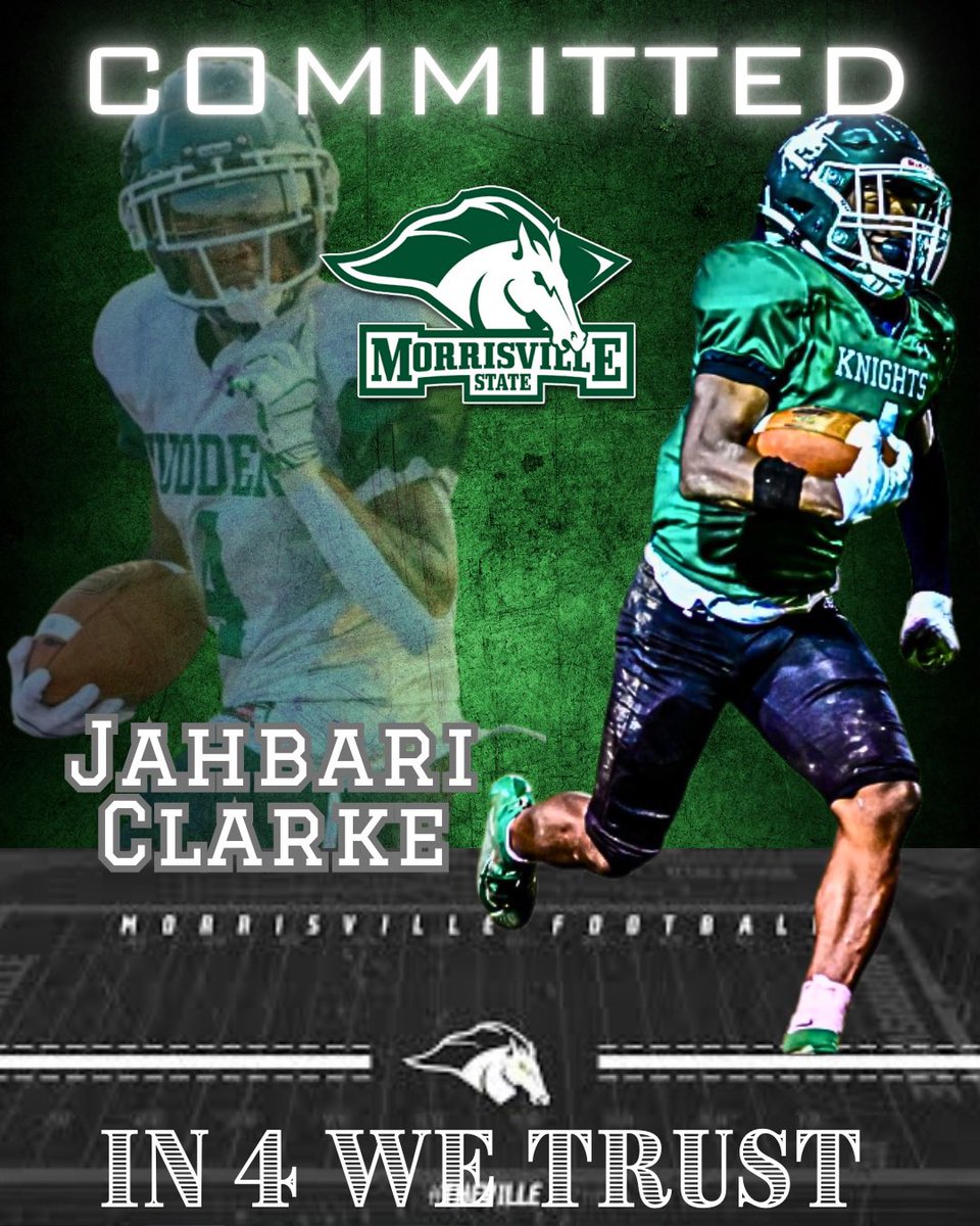 I’m glad to announce that i am committing to Suny Morrisville! Thank everyone on this journey. #AGTG <a href="/BlSasknights/">Bishop Ludden-Grimes/SAS/Citizenship Football</a> <a href="/MvilleMustangFB/">SUNY Morrisville Football</a> <a href="/bish/">bish</a>