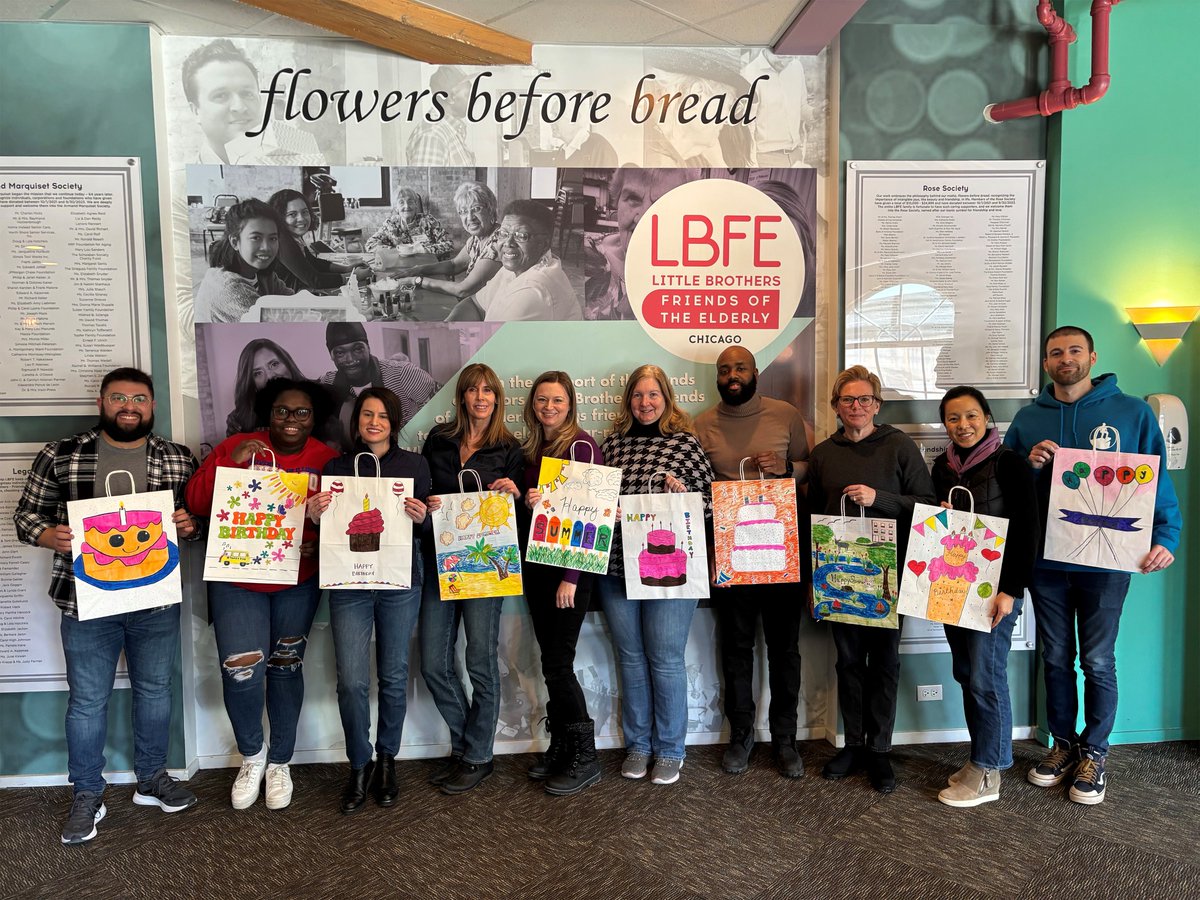 A team from our Chicago office had a rewarding afternoon volunteering with Little Brothers- Friends of the Elderly, helping to bring joy to local seniors. Thank you LBFE for the opportunity to make a difference and spread some smiles.

#CommunityService #volunteer #FR
