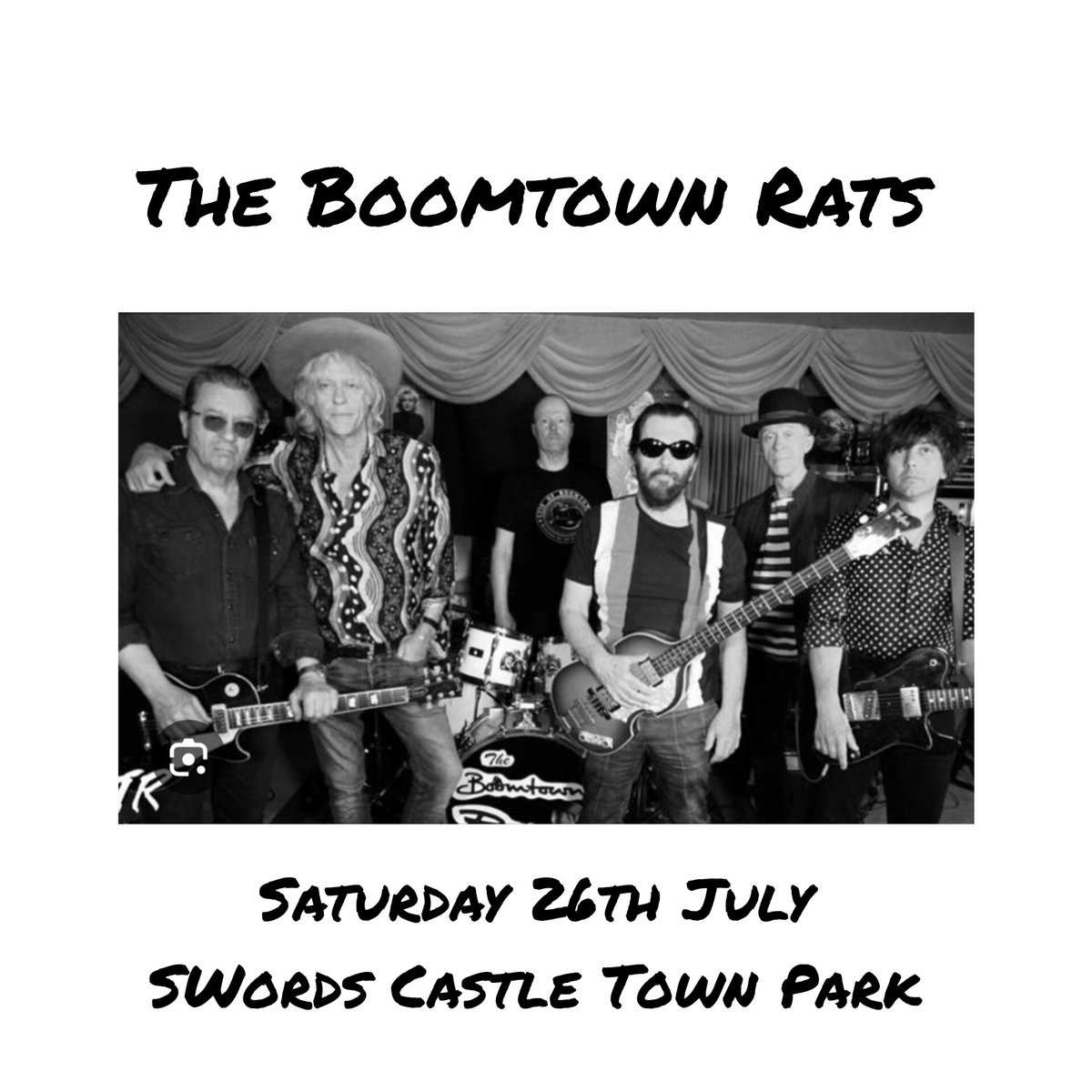 The Boomtown Rats are ready to rock 'n' roll with their iconic hits this summer in Swords Castle Town Park! 🎸🎤🎸

Get your tickets here:
secure.tickets.ie/Listing/EventI…