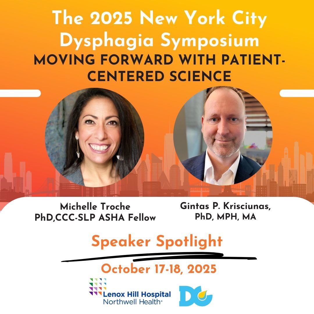 Highlighting our next set of speakers for the NYCDS
-
We still have a couple more slots for vendors/ sponsorship opportunity. DM if interested.
-
Follow this page to be notified when registration opens. 
#NYCDS2025 #medslp #futureslp #ashaigers #dysphagia #dystussia #disfagia