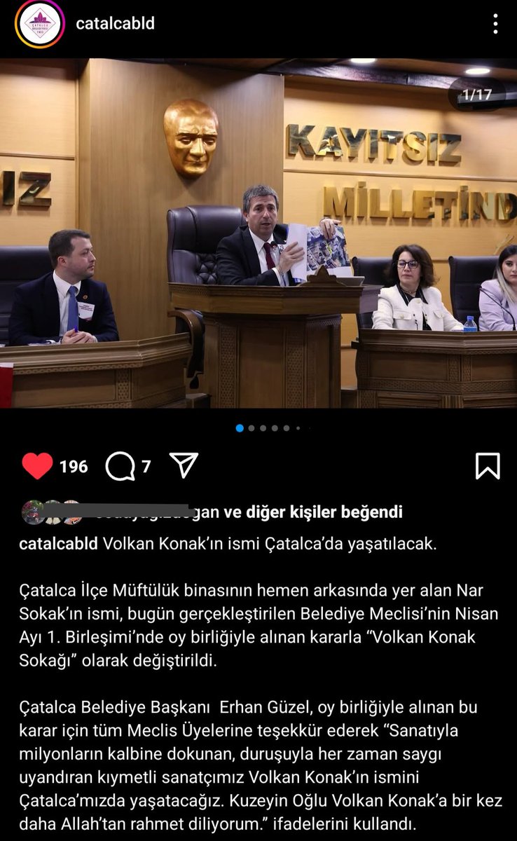 Volkan Konak' a büyük gaf yapan müftünün artık çalıştığı Çatalca Müftülüğü'nün adresini Volkan Konak sokağı ile belirtmesi şoku 😌

#volkankonak