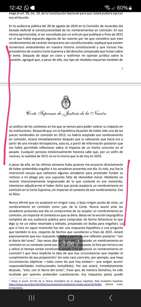 La renuncia de García-Mansilla a la Corte Suprema es una derrota del mérito frente a la mezquindad política. 
En la Argentina de hoy sigue valorándose "lo mismo un burro que un gran profesor", como decía sabiamente Cambalache.
¡Nos perdimos un gran Juez de la Corte Suprema!