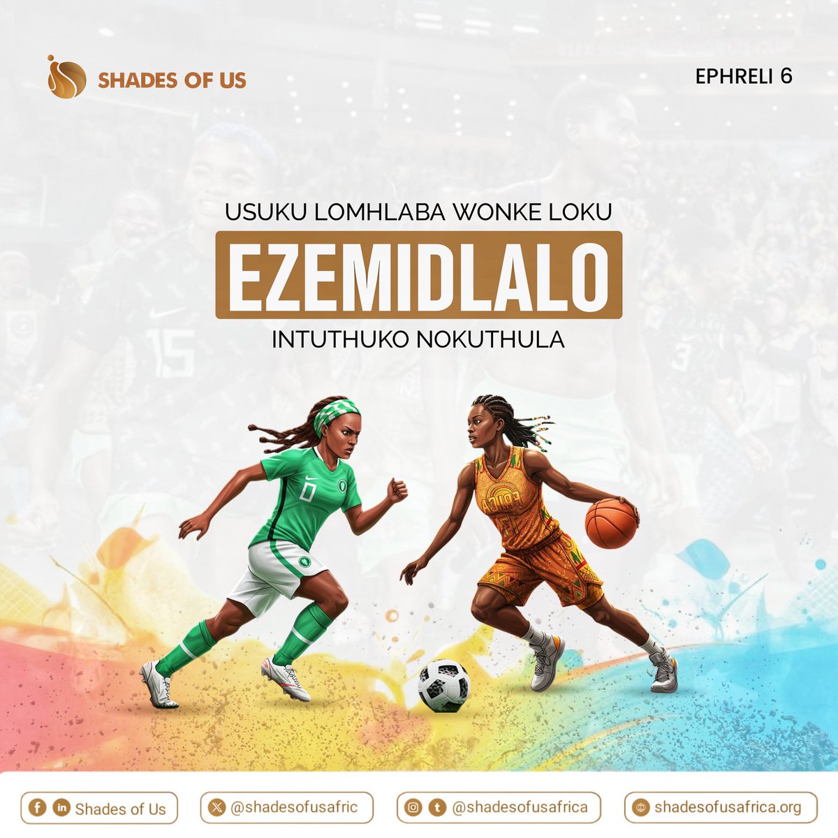 shadesofusafric's tweet image. Sport teaches teamwork, builds confidence, and brings people together. This International Day of Sport for Development and Peace, we celebrate the power of sport to inspire change and create a more united world.

#IDSDP 
#sports 
#Peace 
#ShadesOfUs