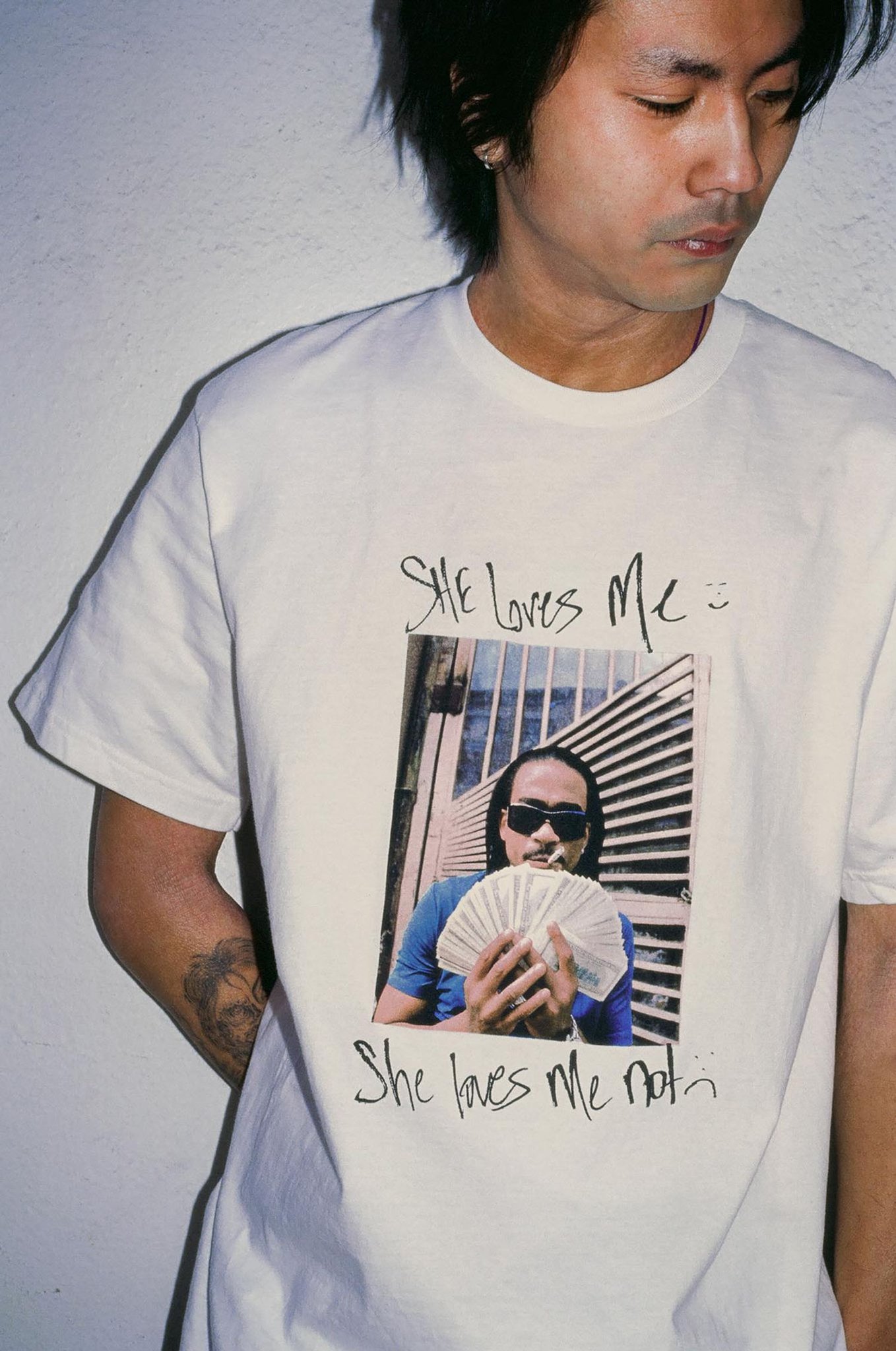 Supreme SHE LOVES ME Tシャツ / サイズ : M Supreme(シュプリーム) SHE LOVES MEプリントTシャツ ブラック