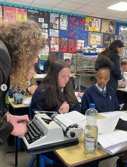 On Thursday our KS3 students attended a fabulous in school workshop delivered by @bradleytaylorpoet and the @barberinstitute ⭐️ The students really enjoyed the session which concluded in them writing a collaborative poem ⭐️ @bournvilleschool #ambition #poetry #thearts #ks3art
