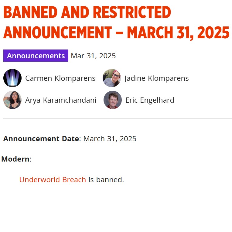 StarCityGames's tweet image. One week since the B&amp;amp;R dropped, are you happy with the new format? 🤔

#MTGModern