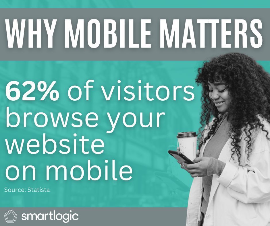 smartlogic's tweet image. Most people will visit your nonprofit’s site on their phone.
If it’s slow and hard to use, you may be losing donors & volunteers.
We have 8 simple tips to improve your mobile site experience (without a full redesign).
Read here: smr.tl/4iXtBX0
#25NTC #NonprofitTech