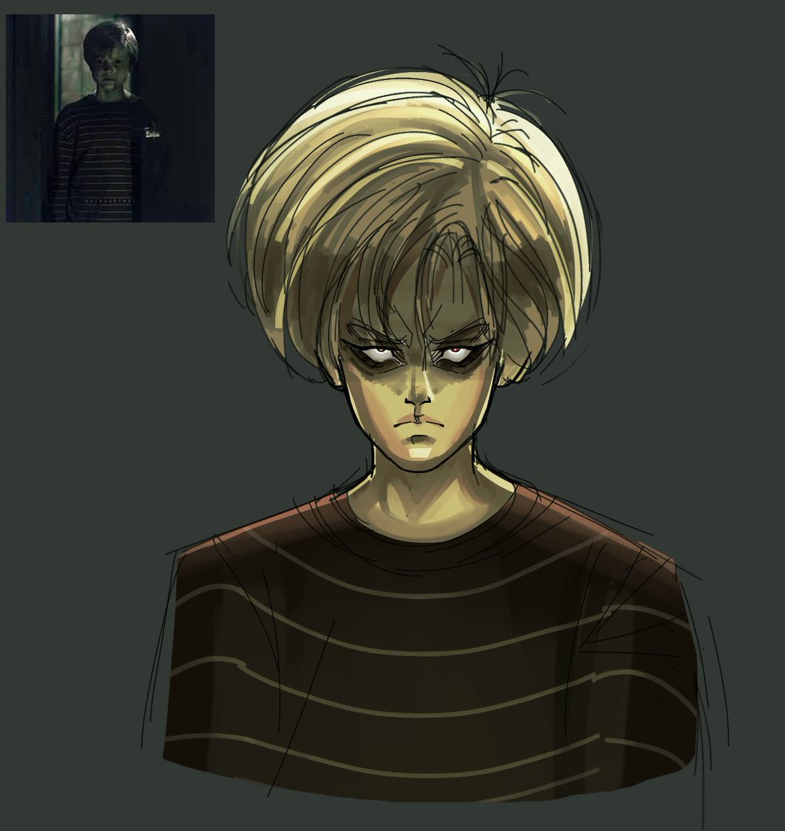 EPM341's tweet image. Have a messy sketch of grumpy cassidy
 #fnaf
