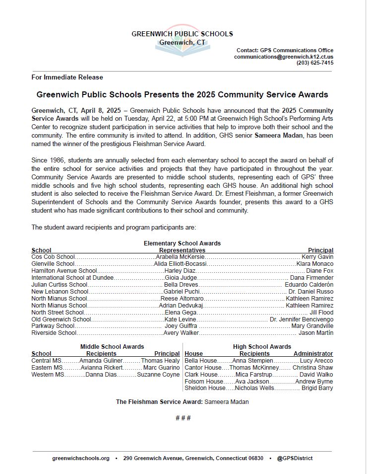 A GPS tradition for the ages.