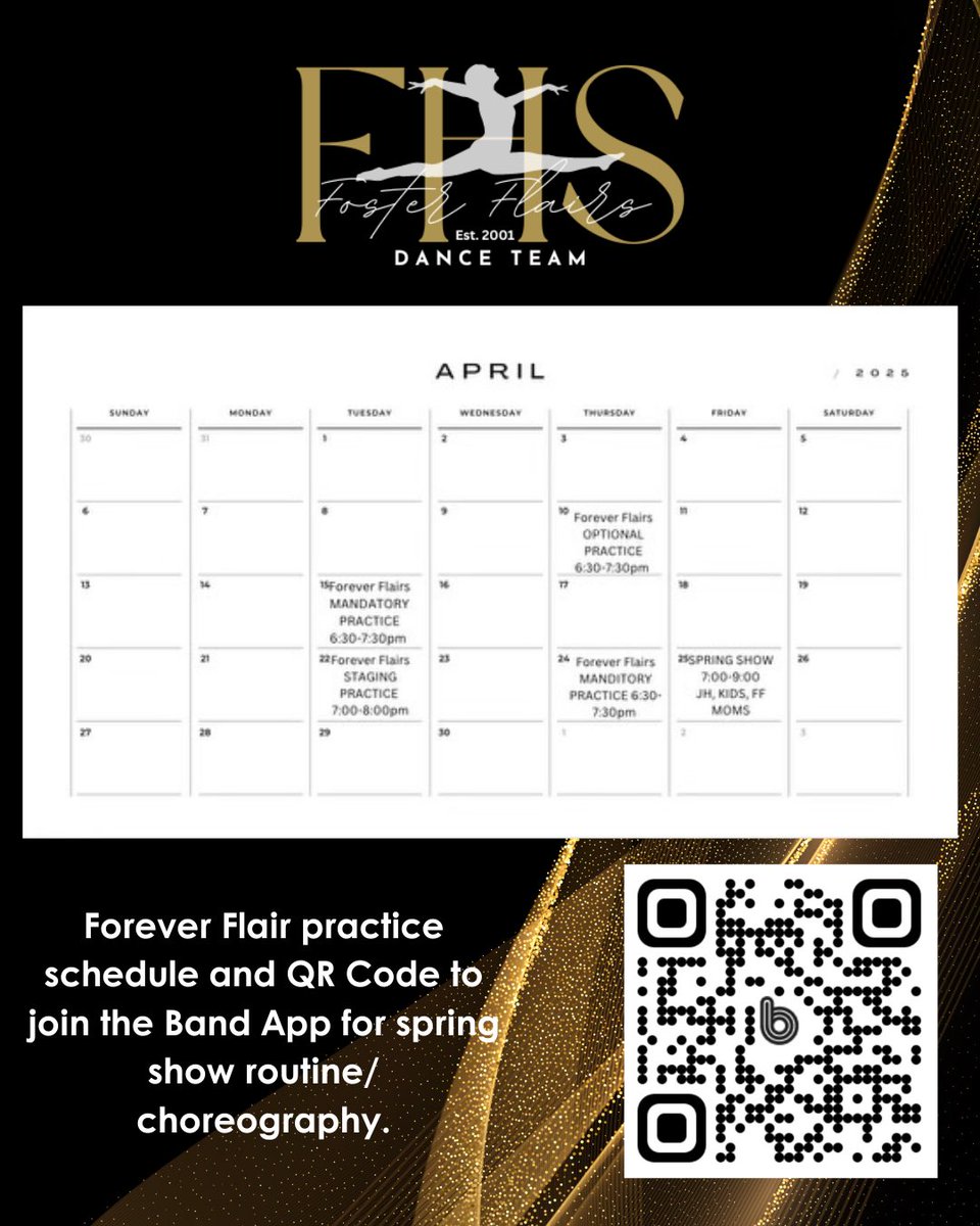 Foster Flairs Drill Team (@fhsfosterflairs) on Twitter photo 