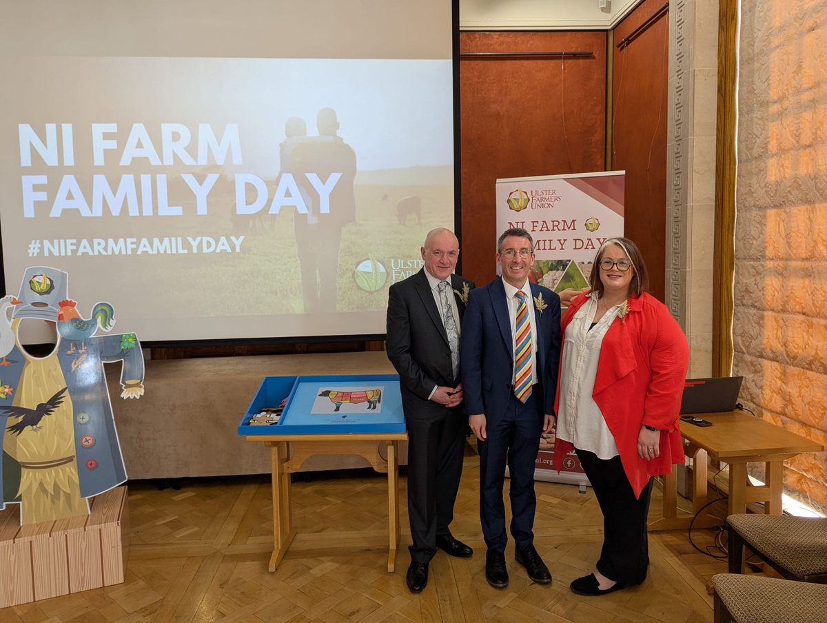 Andrew Muir MLA (@andrewmuirni) on Twitter photo Fantastic to see so many farming families up at Stormont for the <a href="/UFUHQ/">Ulster Farmers' Union</a> #NIFarmFamilyDay!
Family farms are the lifeblood of our agricultural sector here in NI. Fantastic to see so many farming families up at Stormont for the <a href="/UFUHQ/">Ulster Farmers' Union</a> #NIFarmFamilyDay!
Family farms are the lifeblood of our agricultural sector here in NI.