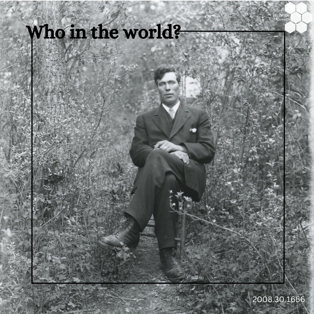 Our Who in the World feature this week is this dapper gentleman. This photo is part of a mystery collection found within a larger collection of studio photographs. Do you know this man?