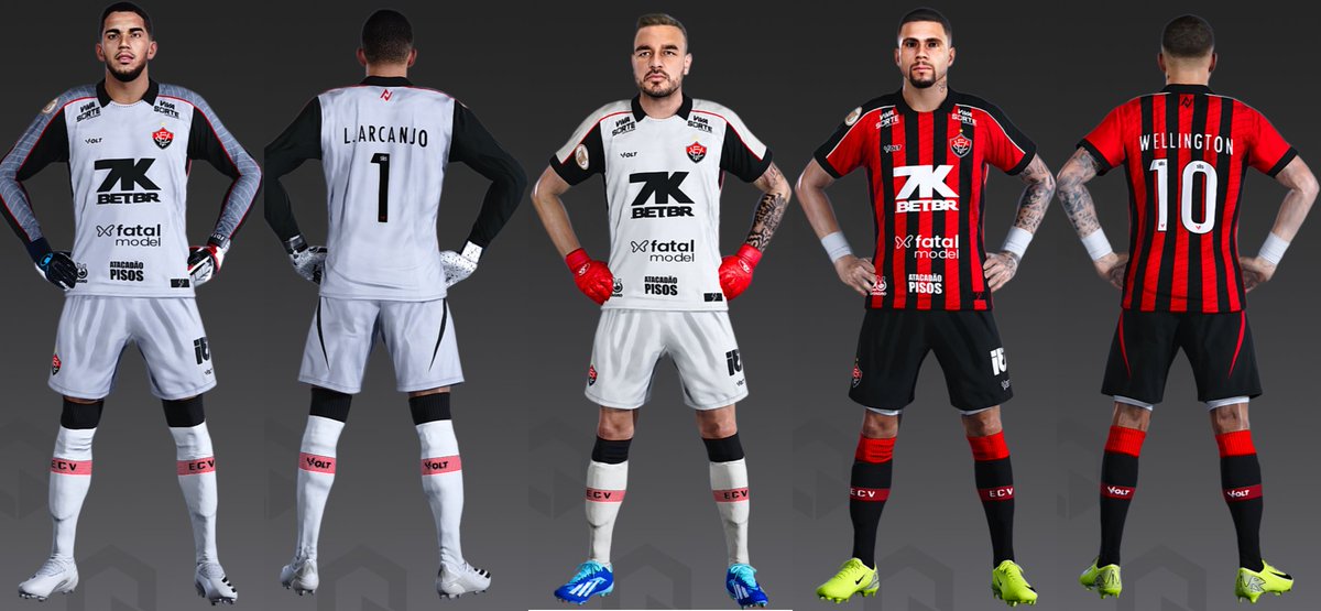 FPPKITMAKER's tweet image. KIT EC VITÓRIA 2025 by_FPP #efootball2024 #eFootball2023 #eFootball2022 #eFootball #Brasileirao #PES2021 #PES #SeasonUpdate #konami #kits #kitpack #PES2017 #fpp #PES2021 #nego #bahia #ba #volt #leaodabarra #rubronegro

Link: api.whatsapp.com/send/?phone=55…