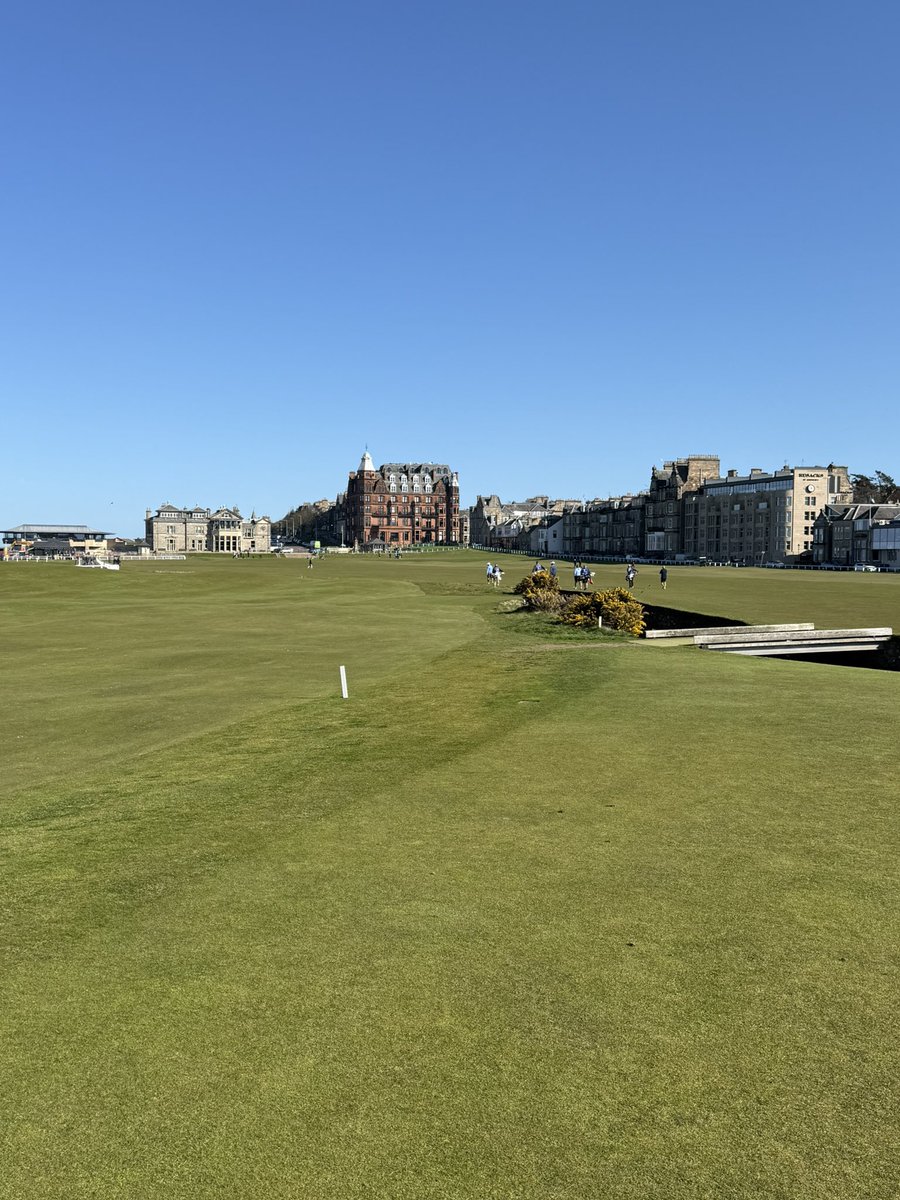 Nothing like hitting from beside the first green into the 18th at the Old Course (Reversed!) <a href="/NoLayingUp/">No Laying Up</a> <a href="/TronCarterNLU/">Tron Carter</a> <a href="/DJPie/">D.J. Piehowski</a>
