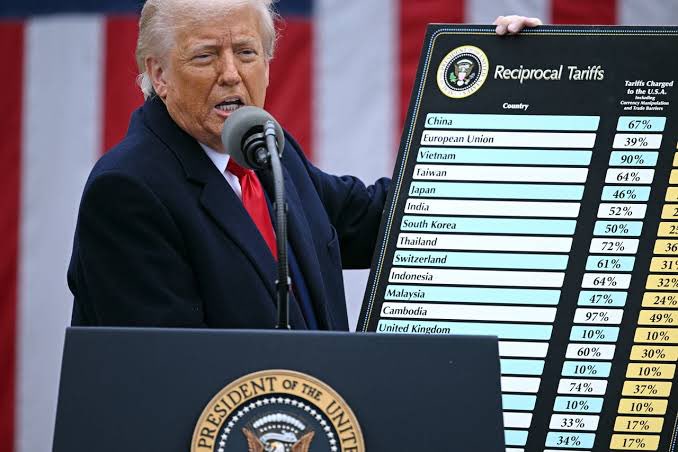 instablog9ja's tweet photo. US President Trump Threatens New 50% Tariff On China In Major Trade Escalation. https://t.co/ZGq7exwEA8