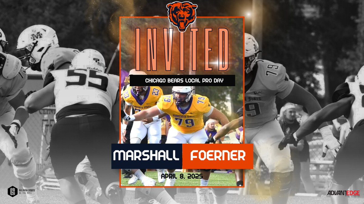 Bullrush Sports (@bullrush_sports) on Twitter photo Marshall Foerner, OT at Bears Local Pro Day tomorrow. Prototype NFL size (6'6+, 34"+ arms) & elite Relative Athletic Score (9.43). Draftable talent at work! <a href="/MathBomb/">RAS.football</a> #NFLDraft2025 Marshall Foerner, OT at Bears Local Pro Day tomorrow. Prototype NFL size (6'6+, 34"+ arms) & elite Relative Athletic Score (9.43). Draftable talent at work! <a href="/MathBomb/">RAS.football</a> #NFLDraft2025
