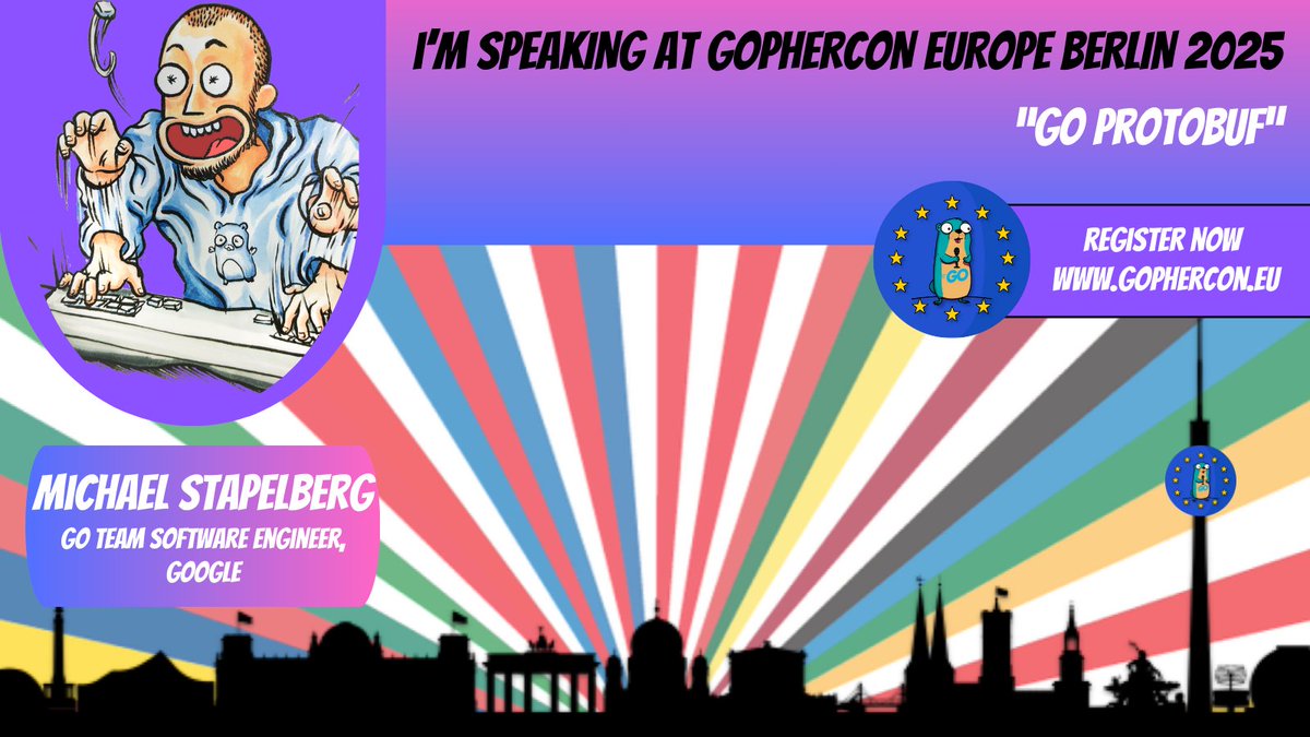 SPEAKER SPOTLIGHT 🎤

In Dec 2024, the <a href="/golang/">Go</a> team released the new Opaque API for #golang #protobuf.

In his talk, Michael Stapelberg from the  Go team, will share the background to this and where to go from here in terms of performance improvements.

#gopherconEU