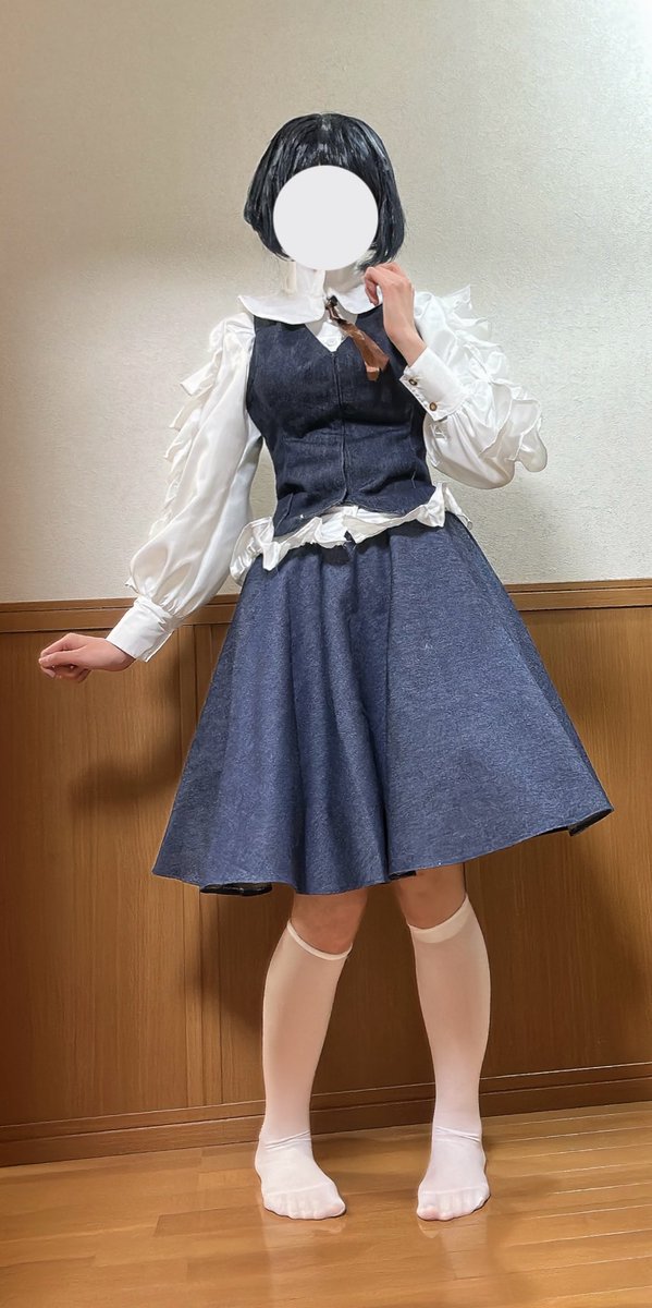 福来あざみ／コスプレ⚠️ 衣装もウィッグも結構いい感じに出来たかも