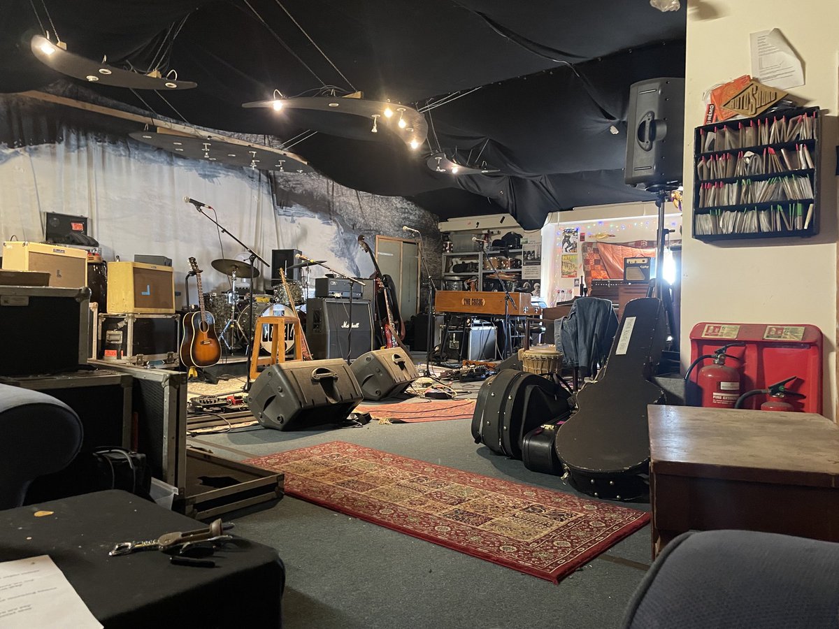 Round two of rehearsal.. SHACK 25 .