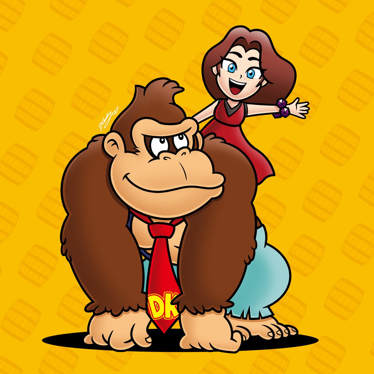DocShoddy's tweet image. 1-Up Girl