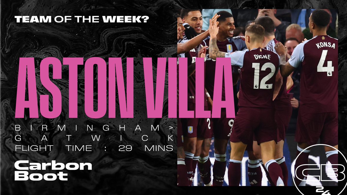 Gameweek 30’s Team of the Week is <a href="/AVFCOfficial/">Aston Villa</a>. It looks like they flew to London Gatwick and back for their game against <a href="/OfficialBHAFC/">Brighton & Hove Albion</a>. This journey would have only taken 3hr 19 by coach.  

Departure: flightradar24.com/2025-04-01/19:…

Return: flightradar24.com/data/aircraft/…