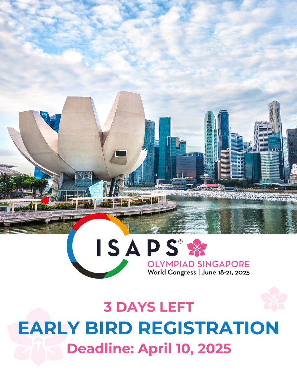 With a comprehensive scientific program running in parallel in five rooms, you will have plenty of sessions to choose from. We are excited to dedicate a portion of our program to Asian Aesthetic Surgery.
Register today and save on registration fees: isaps2025.com.