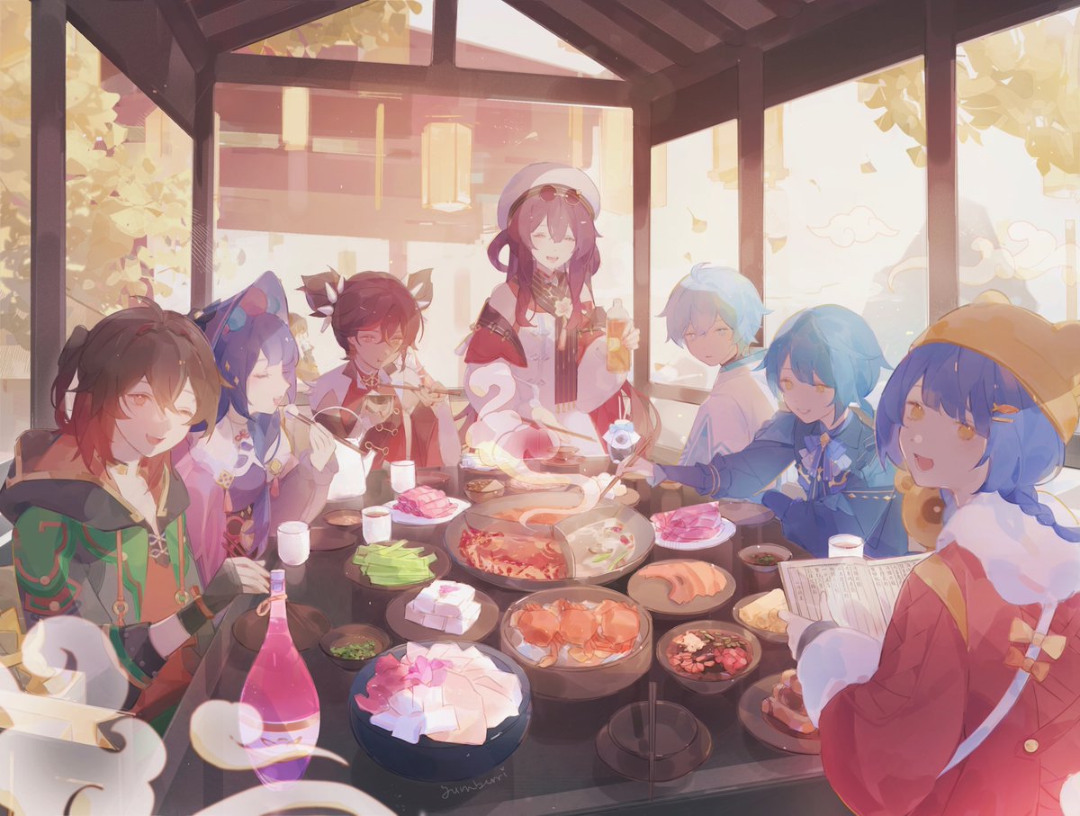 hotpot 
#gaming #yunjin #xinyan #hutao 
#chongyun #xingqiu #xiangling