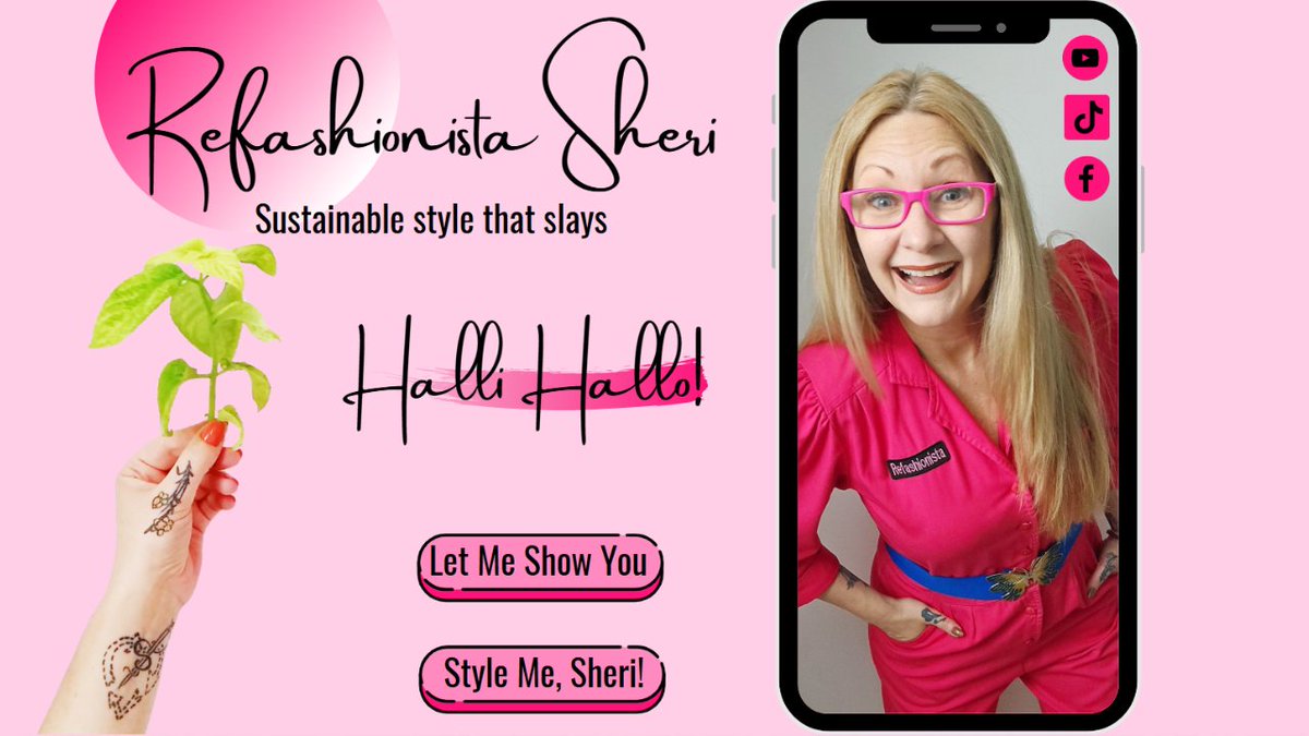 This platform’s changed, and so have I 💅
I'm now pouring all my DIY, upcycled style &amp; eco magic into: 🎥🧵 YouTube &amp; TikTok: RefashionistaSheri
💻 Site: RefashionistaSheri.com
See you where creativity actually reaches people 💚✂️
#RefashionistaRevolution