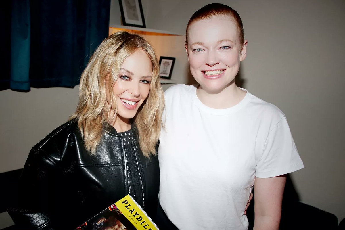 The Picture of Dorian Gray (@doriangrayplay) on Twitter photo We just can't get this moment out of our head! Backstage at The Picture of Dorian Gray last night with <a href="/kylieminogue/">Kylie Minogue</a> & Sarah Snook
📸Photo by Bruce Glikas <a href="/brugli/">Bruce Glikas</a> We just can't get this moment out of our head! Backstage at The Picture of Dorian Gray last night with <a href="/kylieminogue/">Kylie Minogue</a> & Sarah Snook
📸Photo by Bruce Glikas <a href="/brugli/">Bruce Glikas</a>