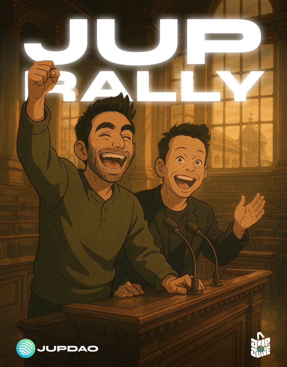 NEW LAUNCHPAD, LAUNCH RUMOURS AND RE-FOCUSING DISCUSSIONS

Today’s JUP Rally was a BIG ONE.

Everything in one, easy to read thread  🧵👇