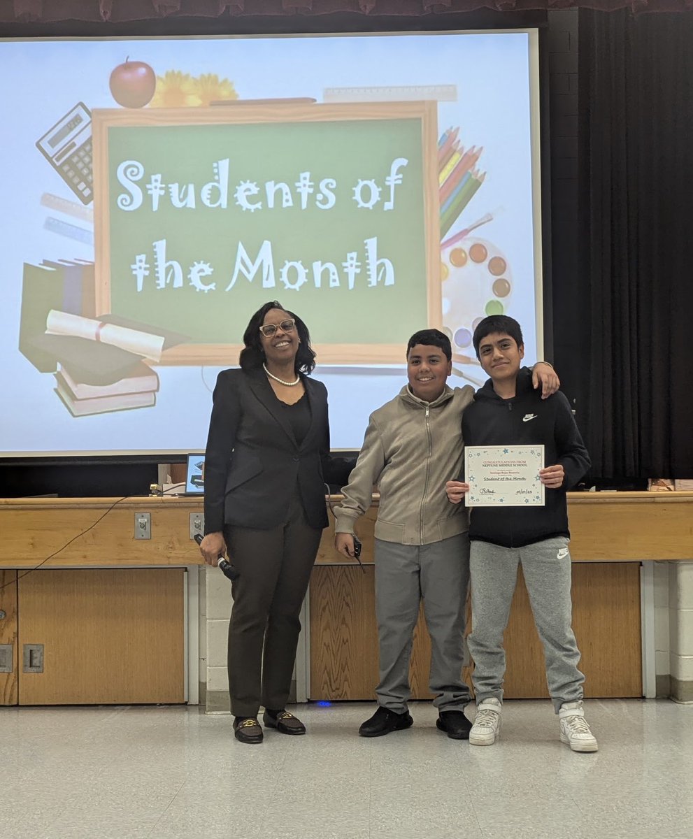 Neptune Twp. School District ESL Dept. 6-12 (@neptuneesl6_12) on Twitter photo Congrats to Santiago, our 6th grade Student of the Month! <a href="/NeptuneSchools/">Neptune Twp. Schools</a> <a href="/TamiCrader/">Tami Crader</a> <a href="/DrSAMillaway/">Sally A. Millaway</a> Congrats to Santiago, our 6th grade Student of the Month! <a href="/NeptuneSchools/">Neptune Twp. Schools</a> <a href="/TamiCrader/">Tami Crader</a> <a href="/DrSAMillaway/">Sally A. Millaway</a>