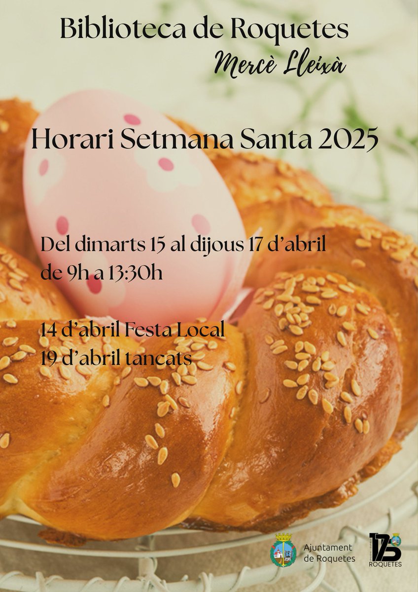 Biblioteca Roquetes (@biblioroquetes) on Twitter photo 