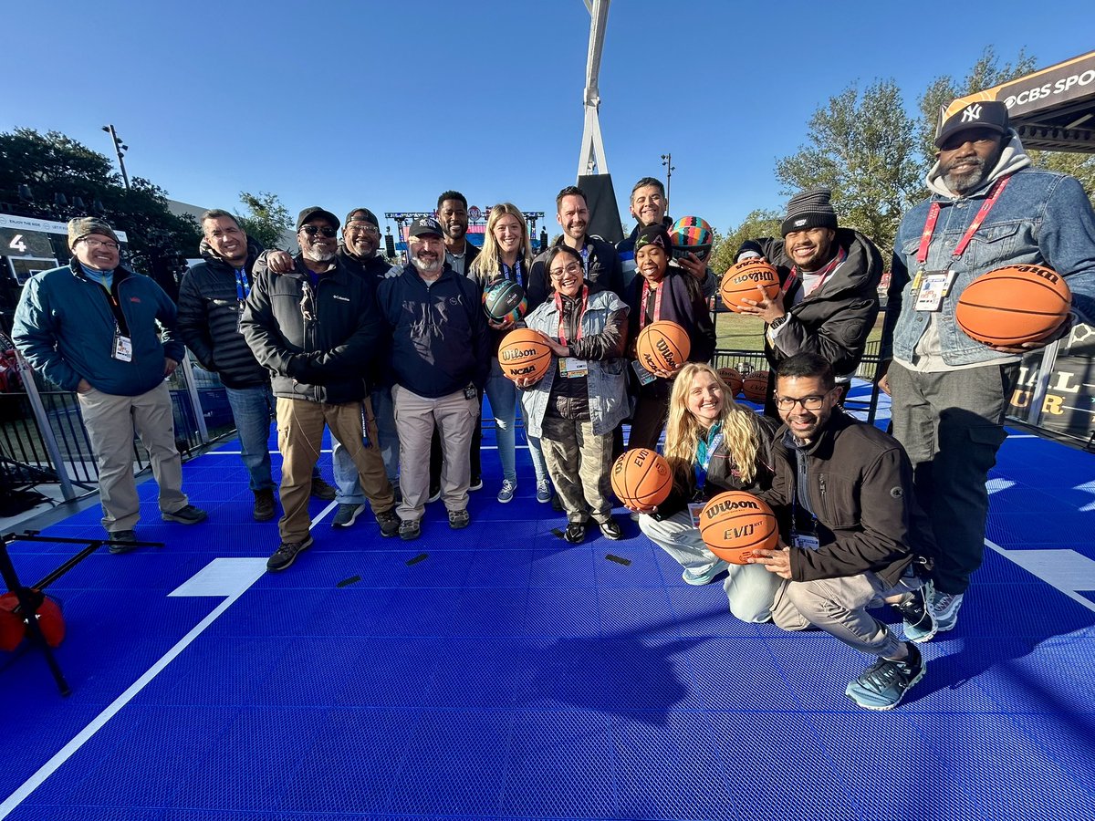 Your <a href="/CBSMornings/">CBS Mornings</a> team at <a href="/MFinalFour/">NCAA Men's Final Four</a> in San Antonio #MFinalFour