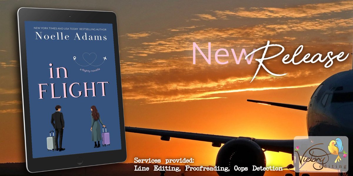 Anne Victory (@victoryediting) on Twitter photo River is stuck with an annoying seatmate on her trips home every weekend for two months. And no matter how much she's drawn to Isaac, they live totally separate lives.
Don't miss this airport romance from Noelle Adams! 🛬 📚 🥰
<a href="/NoelleAdams3/">Noelle Adams</a> | amzn.to/3XJjgFK River is stuck with an annoying seatmate on her trips home every weekend for two months. And no matter how much she's drawn to Isaac, they live totally separate lives.
Don't miss this airport romance from Noelle Adams! 🛬 📚 🥰
<a href="/NoelleAdams3/">Noelle Adams</a> | amzn.to/3XJjgFK
