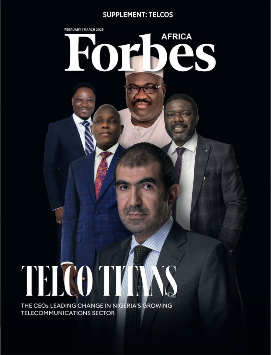 DigitalEncode's tweet image. We are thrilled to share that our Founder @ObadareAdewale has been featured in the February/March 2025 edition of Forbes Africa’s Telcos Supplement — recognized as one of the top Telco CEOs driving innovation and transformation in Nigeria’s rapidly growing telecommunications…
