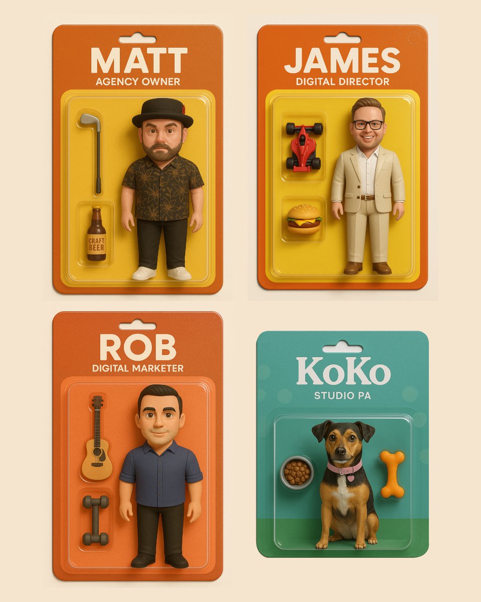 We tried to resist... really, we did 😅

But after seeing everyone turning themselves into toys today, we cracked. We HAD to join in on the fun! 🐑

(Disclaimer: we didn’t toy-ify the whole team - just enough to feel mildly unproductive without fully derailing the day)

#ToyTeam