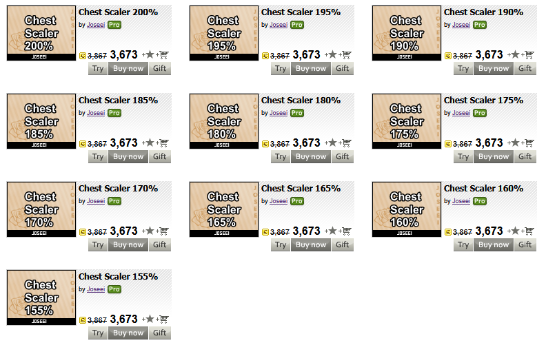 Ladies, new chest scalers. New look, general audience approved versions ~ Search Joseei🛒

#imvu #imvucreator #imvumodel #imvuedits #imvulifestyle #imvushop #imvuonly #imvupictureperfect